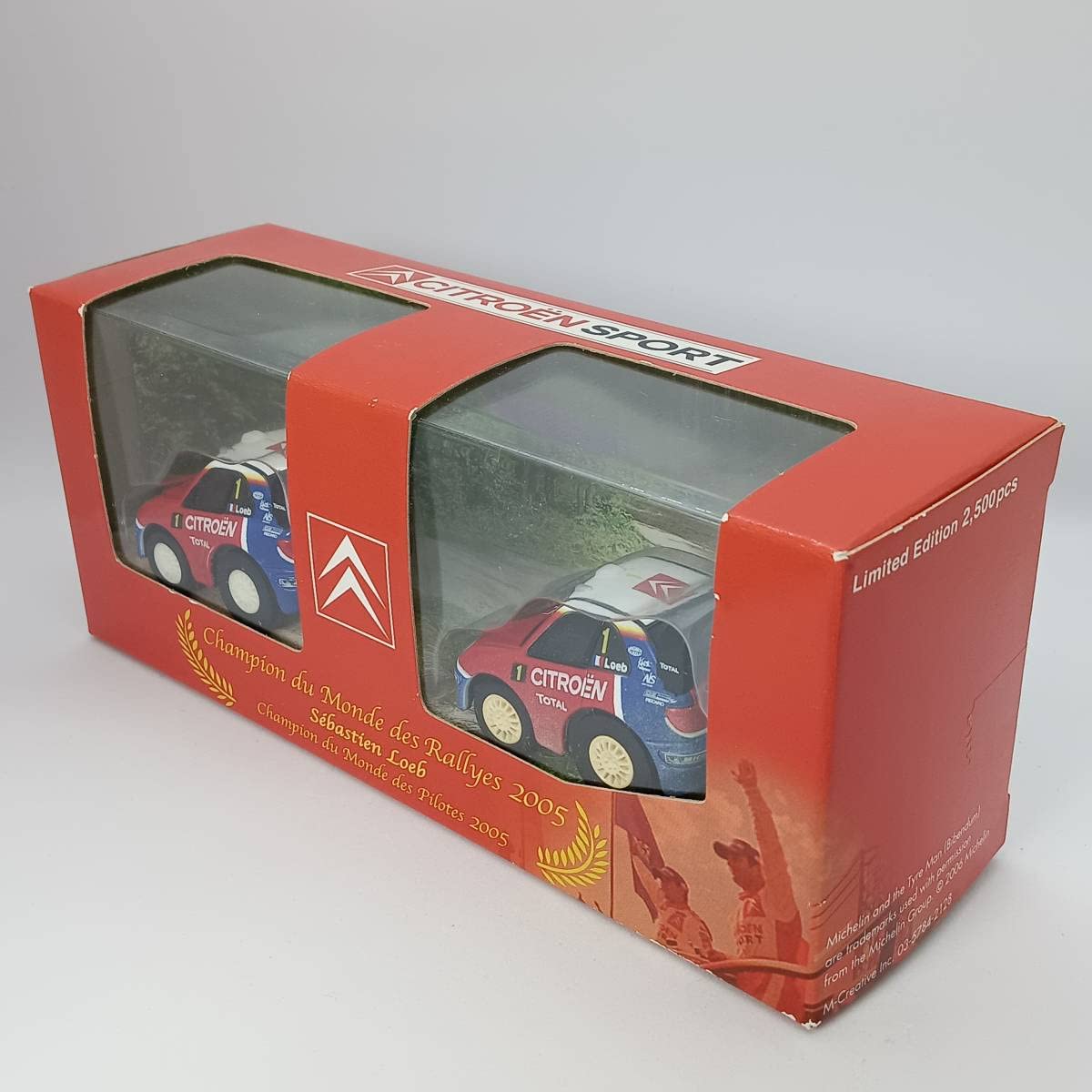 チョロQ CITROËN XSARA WRC 2006 2台セット チョロQ CITROËN XSARA WRC 2006 2台セット